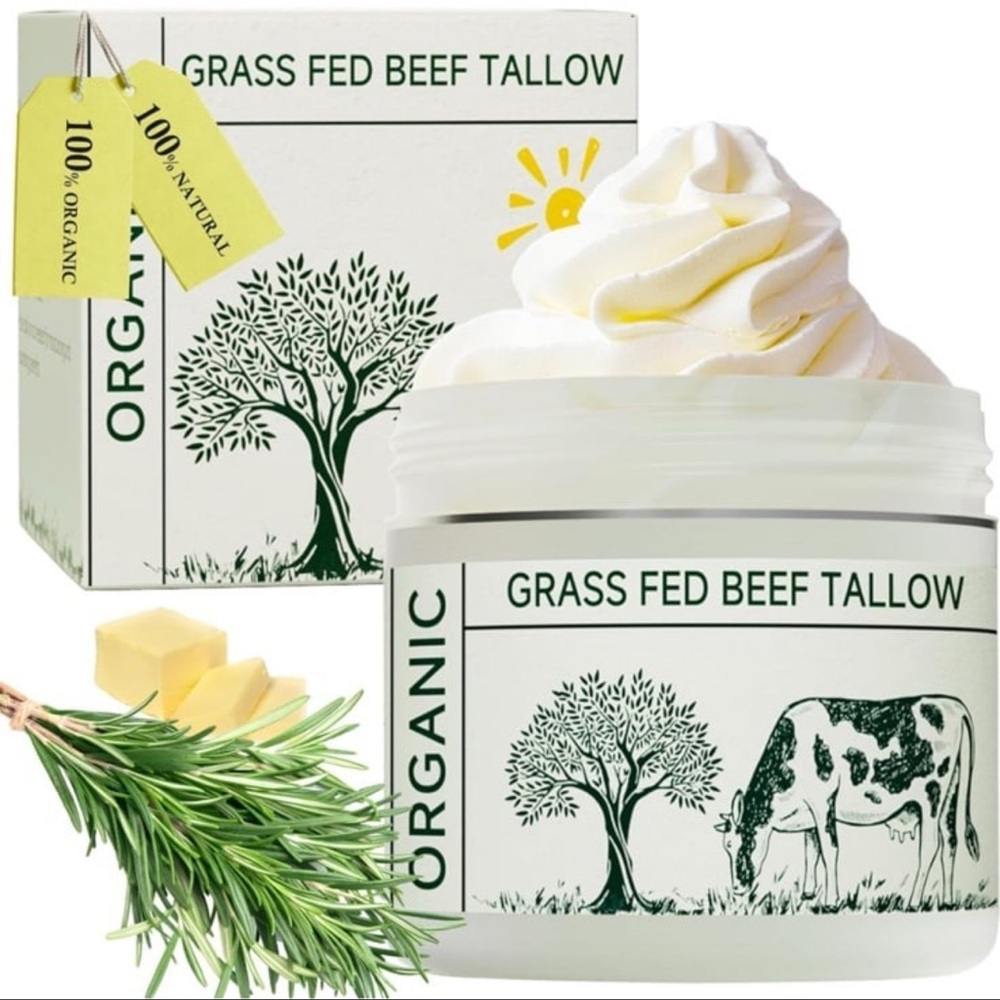 Beef Tallow, Tallow Face Moisturizer, Beef Tallow for Skin